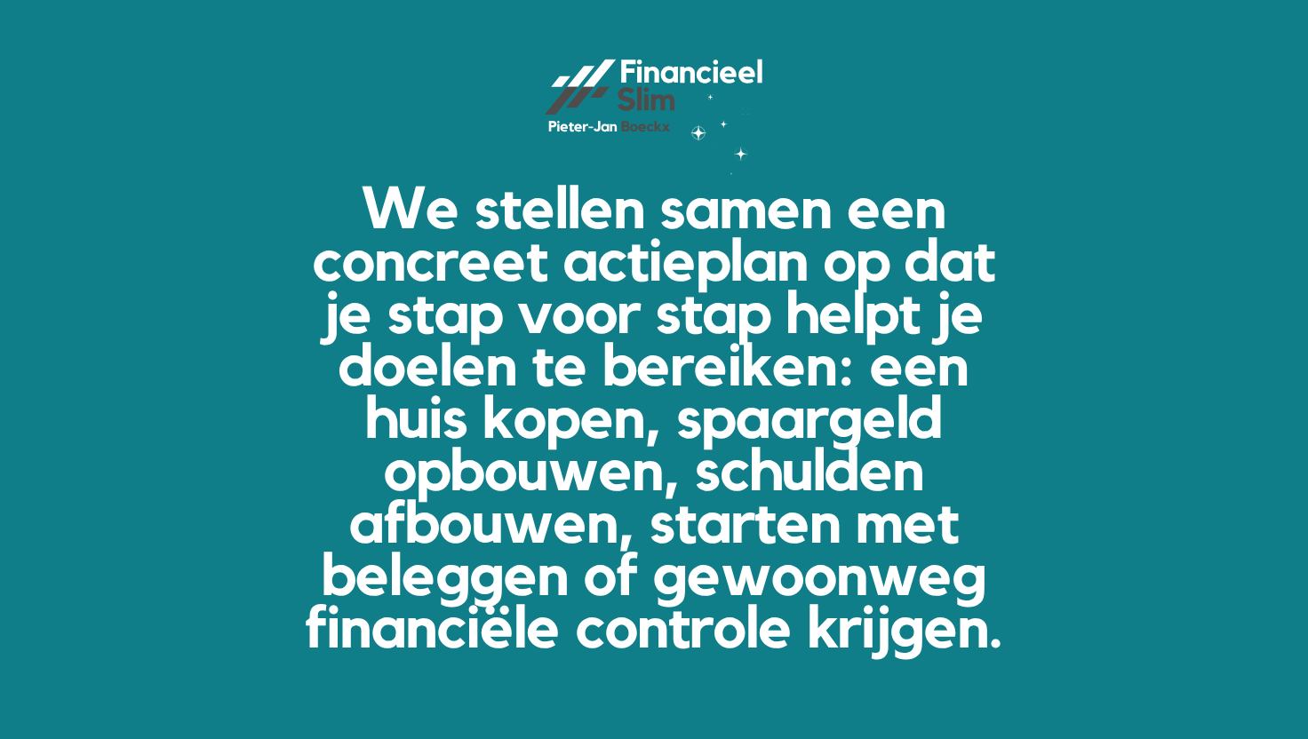 Financieel Slim - financiële Begeleiding